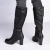 Soft Style by Hush Puppies Gusty Long Boot - Black-Soft Style by Hush Puppies-Buy shoes online