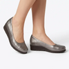Soft Style by Hush Puppies Hotaru Wedge - Pewter