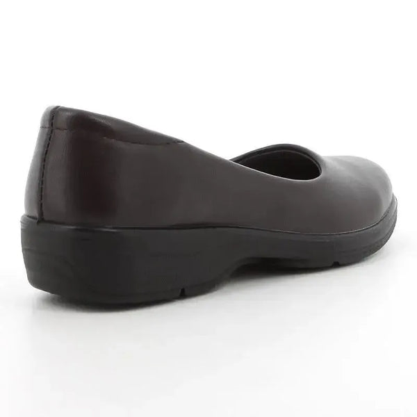 Soft Style by Hush Puppies Jasmine Flat Court Walker-Chocolate