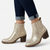 Soft Style by Hush Puppies Karen Ankle Boot - Light Gold