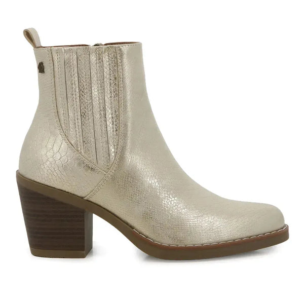Soft Style by Hush Puppies Karen Ankle Boot - Light Gold
