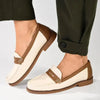 Soft Style by Hush Puppies Lamar Loafer With Saddle - Natural