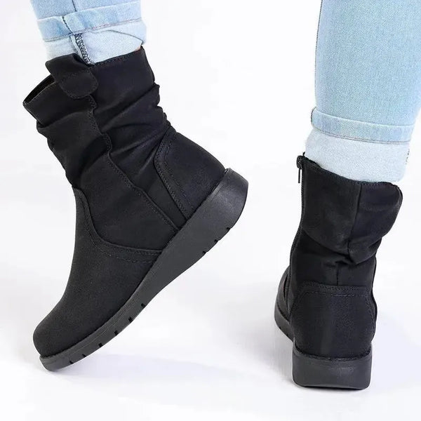 Soft Style by Hush Puppies Laura Ankle Boot - Black