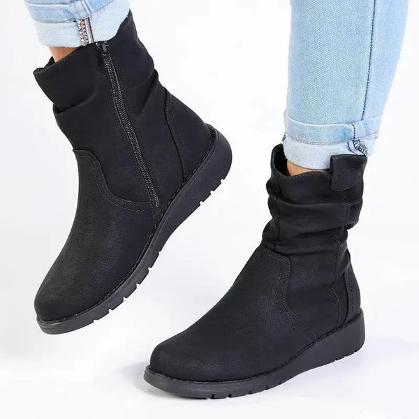 Soft Style by Hush Puppies Laura Ankle Boot - Black