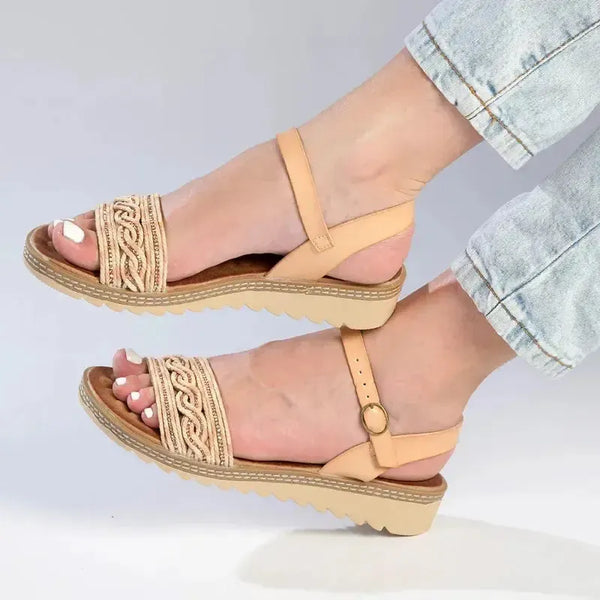 Soft Style by Hush Puppies Marla Sandals - Natural