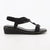 Soft Style by Hush Puppies Nakia Wedge Sandal - Black
