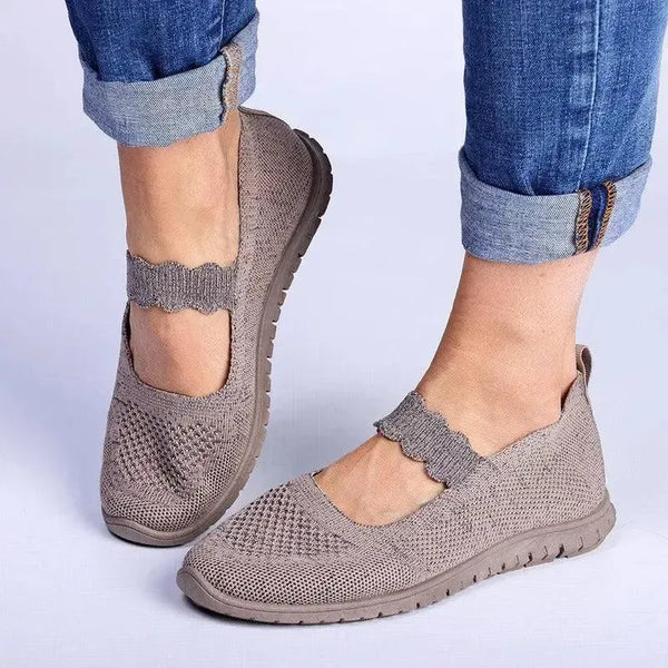 Soft Style by Hush Puppies Nan MJ Lurex Fashion Sneaker - Taupe