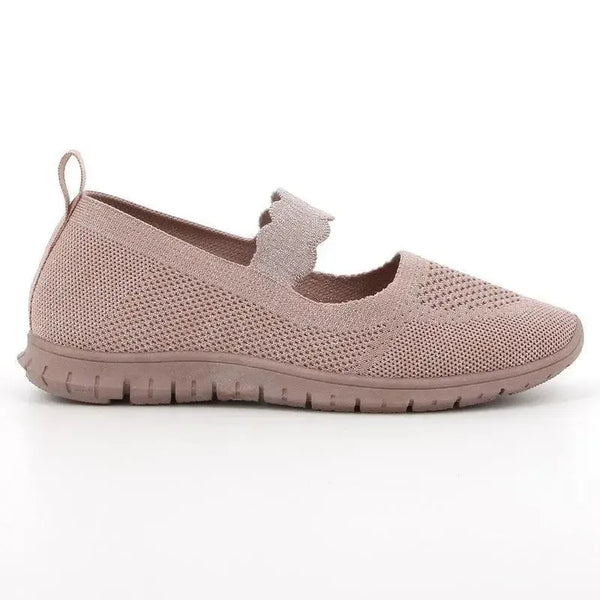 Soft Style by Hush Puppies Nan MJ Lurex Sneaker - Dusty Pink