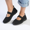 Soft Style by Hush Puppies Nan MJ Sneaker - Black-Soft Style by Hush Puppies-Buy shoes online