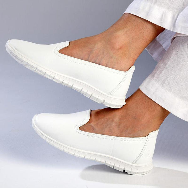 Soft Style by Hush Puppies Nan Slip-on Loafer - White-Soft Style by Hush Puppies-Buy shoes online