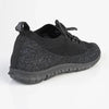 Soft Style by Hush Puppies Nansen Lurex Sneaker - Black