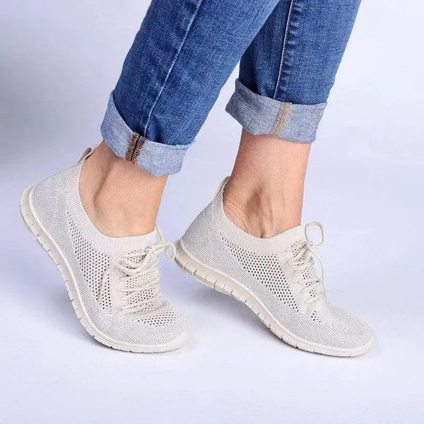 Soft Style by Hush Puppies Nansen Lurex Sneaker - Natural