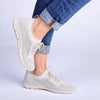Soft Style by Hush Puppies Nansen Lurex Sneaker - Natural