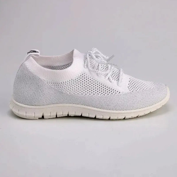 Soft Style by Hush Puppies Nansen Lurex Sneaker - White