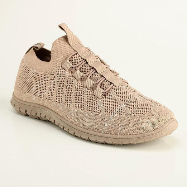 Soft Style by Hush Puppies Nansia Fashion Sneaker - Taupe-Soft Style by Hush Puppies-Buy shoes online