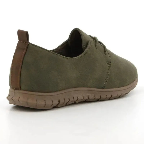 Soft Style by Hush Puppies Narissa Nubuck Sneaker - Khaki