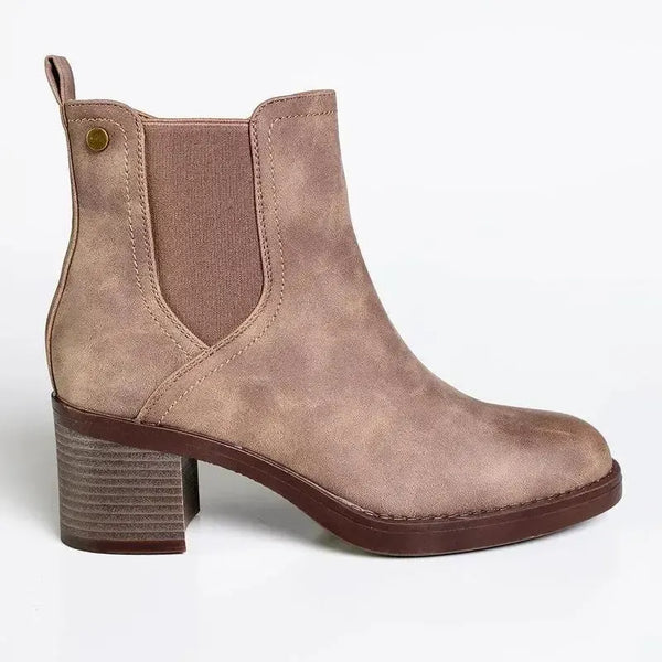 Soft Style by Hush Puppies Owen Gusset Ankle Boot - Taupe