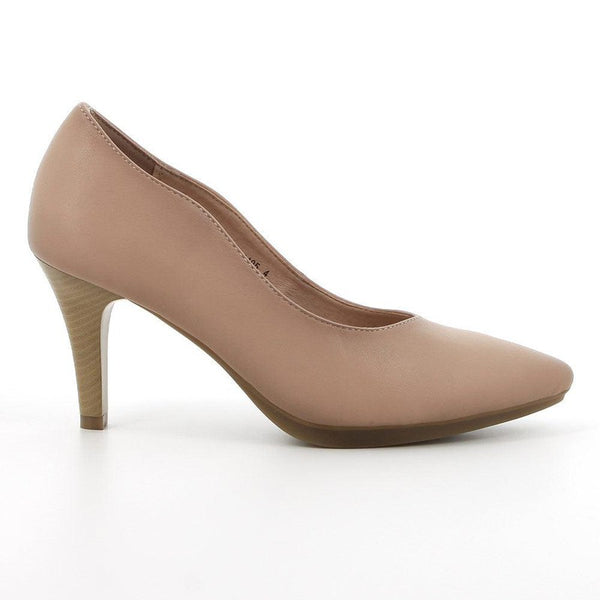 Soft Style by Hush Puppies Phillipa Court Heel - Nude-Soft Style by Hush Puppies-Buy shoes online