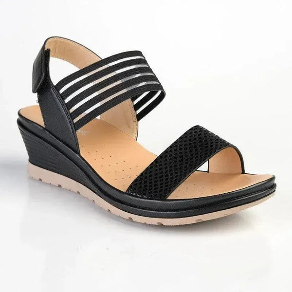 Soft Style by Hush Puppies Pomona Wedge - Black