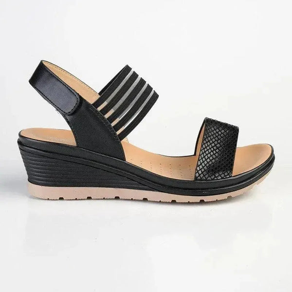 Soft Style by Hush Puppies Pomona Wedge - Black