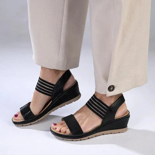 Soft Style by Hush Puppies Pomona Wedge - Black