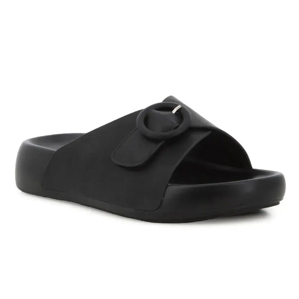 Soft Style by Hush Puppies Priya Sandal - Black