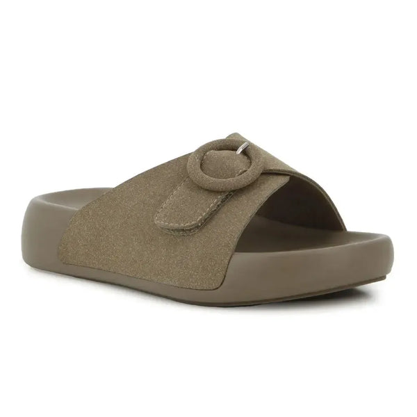 Soft Style by Hush Puppies Priya Sandal - Olive