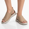Soft Style by Hush Puppies Radha Action Leather Sandal - Sand