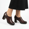 Soft Style by Hush Puppies Romney Platform Court - Wine
