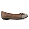 Soft Style by Hush Puppies Soft Brigitte Metal Trim Flats - Bronze