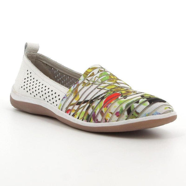 Soft Style by Hush Puppies Sonora Slip-On - White Multi-Soft Style by Hush Puppies-Buy shoes online