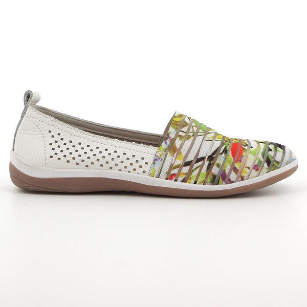 Soft Style by Hush Puppies Sonora Slip-On - White Multi-Soft Style by Hush Puppies-Buy shoes online
