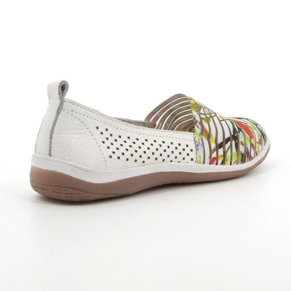 Soft Style by Hush Puppies Sonora Slip-On - White Multi-Soft Style by Hush Puppies-Buy shoes online