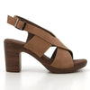 Soft Style by Hush Puppies Tharin Block Sandal Heel - Taupe