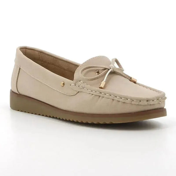 Soft Style by Hush Puppies Tony Nubuck Loafer - Ivory
