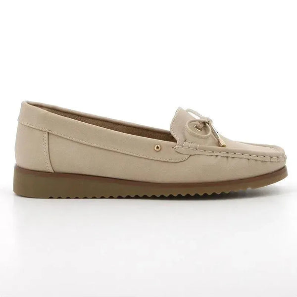 Soft Style by Hush Puppies Tony Nubuck Loafer - Ivory