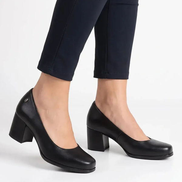 Soft Style by Hush Puppies Vitalia Block Heel - Black