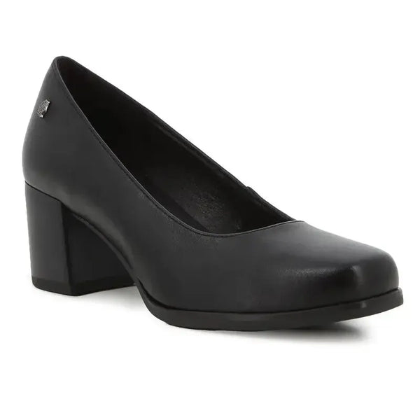 Soft Style by Hush Puppies Vitalia Block Heel Court - Black