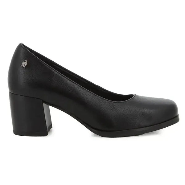 Soft Style by Hush Puppies Vitalia Block Heel Court - Black