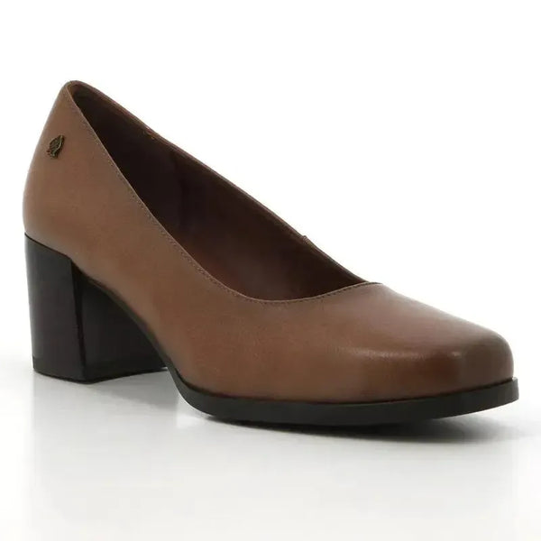 Soft Style by Hush Puppies Vitalia Block Heel Court - Cognac