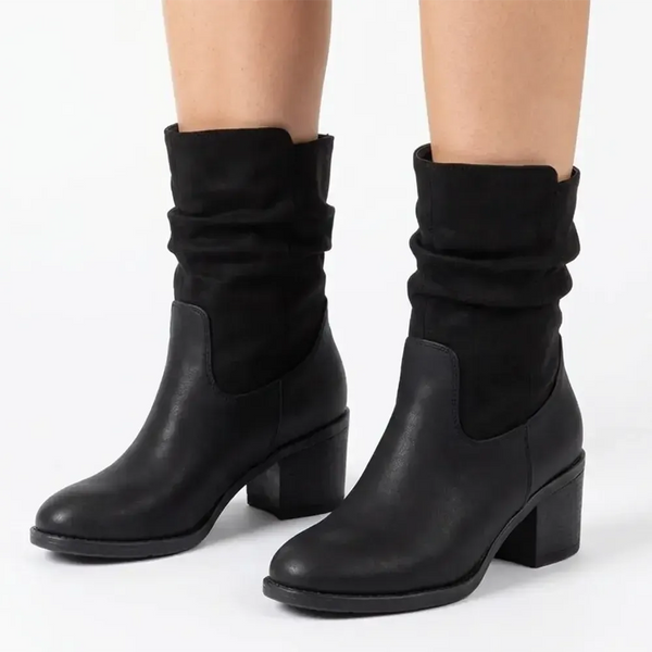 Soft Style by Hush Puppies Willow Ankle Boot - Black