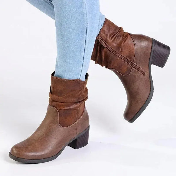 Soft Style by Hush Puppies Willow Ankle Boot - Taupe