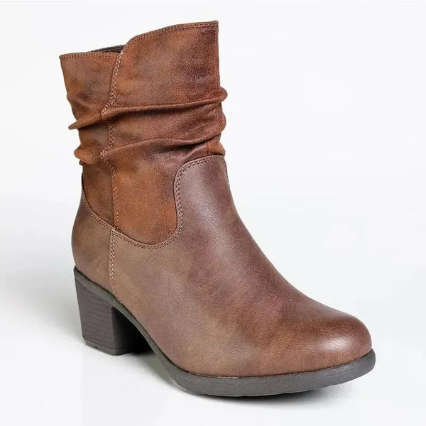 Soft Style by Hush Puppies Willow Ankle Boot - Taupe