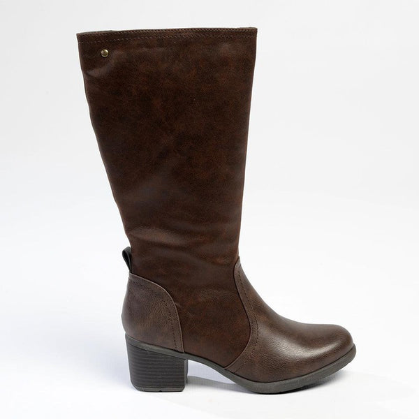 Soft Style by Hush Puppies Wilona Boot - Chocolate-Soft Style by Hush Puppies-Buy shoes online