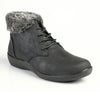 Soft Style by Hush Puppies Yuina Fur Collar Ankle Boot - Black