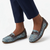 Soft style by Hush Puppies Jamala Floral Loafer - Denim Blue