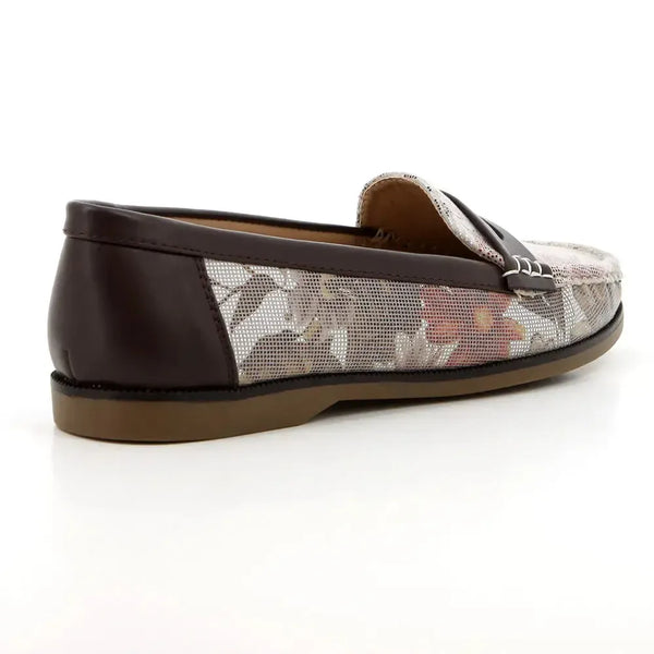 Soft style by Hush Puppies Jamala Floral Loafer - Natural Floral