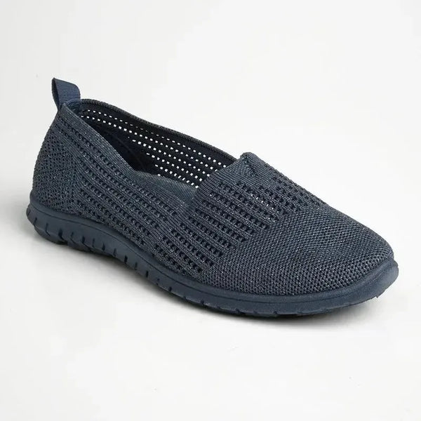 Soft style by Hush Puppies Nani Lurex Sneaker - Denim Blue