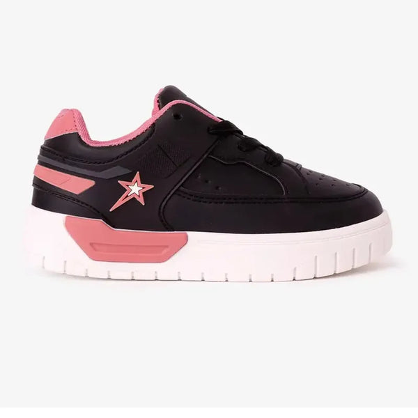 Soviet K Addison Kids Sneaker - Black/Smokey Rose