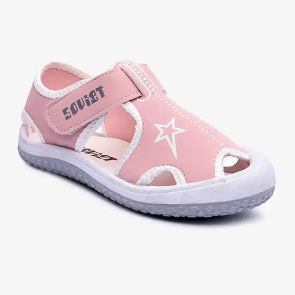 Soviet K Singh Girls Sandal - Light Pink/Cream